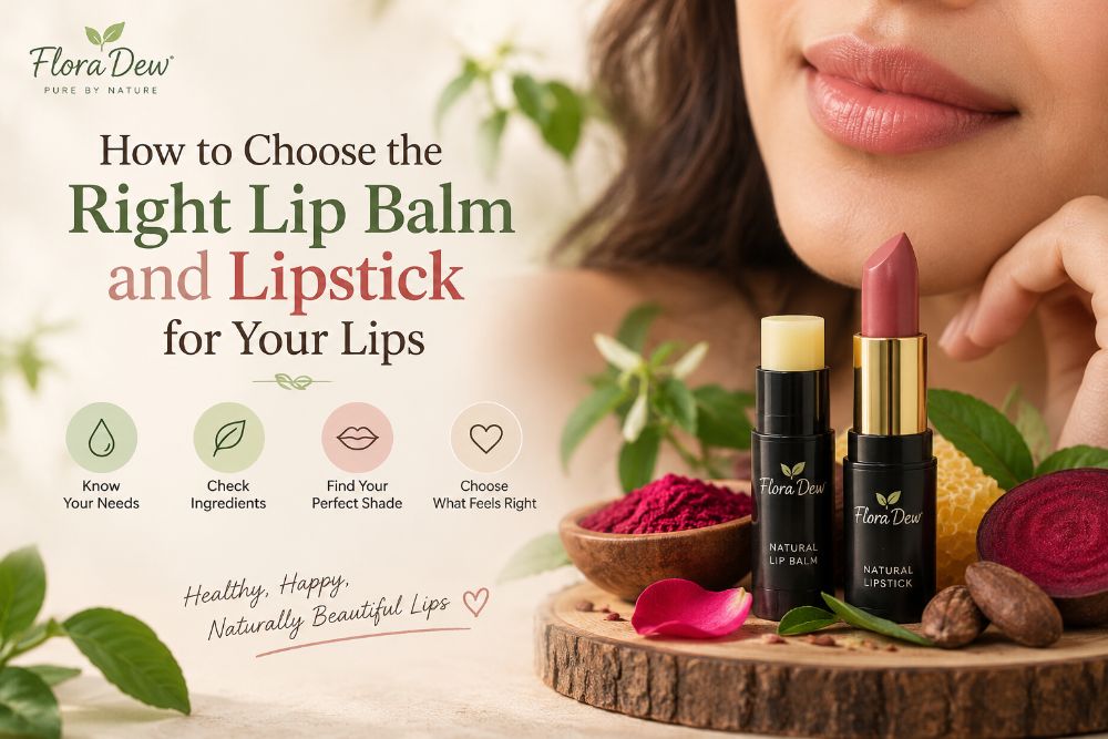 How to Choose the Right Lip Balm and Lipstick for Your Lips?